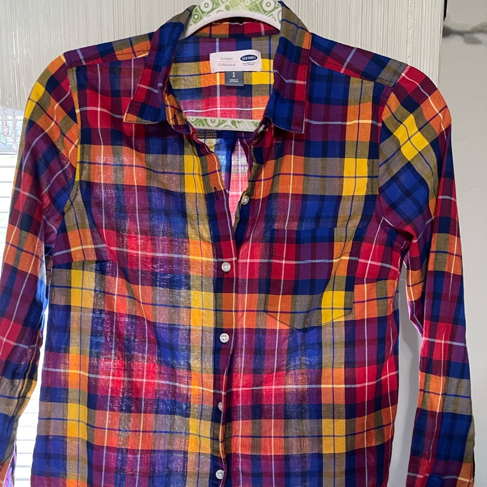 colorful flannel